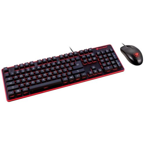SOMOGYI COUGAR Deathfire CGR-WXNMB-DF-HU vezetékes gamer magyar billentyűzet és egér