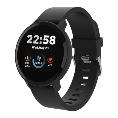 SOMOGYI CANYON CNS-SW63BB Lollypop okosóra, 1,3”-os színes kijelző, Bluetooth, IP68, iOS és Android kompatibilitás