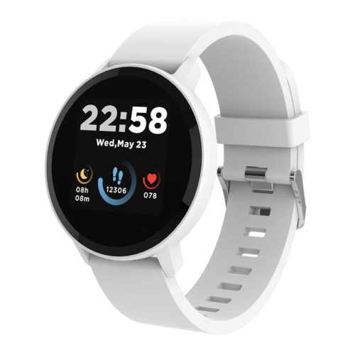 SOMOGYI CANYON CNS-SW63SW Lollypop okosóra, 1,3”-os IPS kijelző, IP68, Li-pol akku, Bluetooth, iOS és Android kompatibilis, fehér