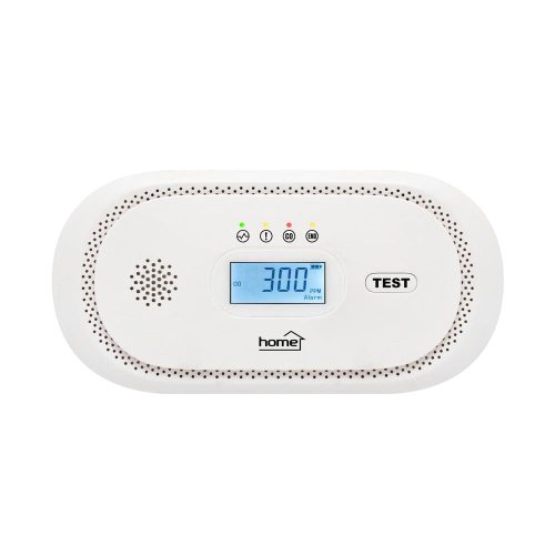 SOMOGYI HOME CO10LCD szén-monoxid vészjelző, LCD kijelző , elemes, 2 év elem élettartam, 10 év érzékelő élettartam