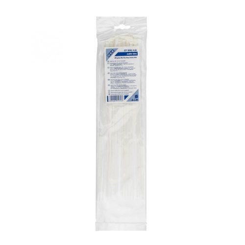 SOMOGYI Home CT 300/4,8 kábelkötegelő, 4,8 mm széles, 300 mm hosszú, 25 db, átlátszó