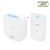 SOMOGYI Home DBK 1500AC vezeték nélküli csengő, elem nélküli, 150m hatótáv, 36 dallam, 4 fokozatú hangerő, fényjelzés, kinetikus nyomógomb, 230V-os tápellátás