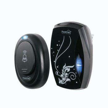   SOMOGYI Home DB 102AC vezeték nélküli csengő, 100m hatótáv, 36 dallam, többszólamú hangzás, 4 lépcsős hangerő, kék LED visszajelző, 230V-os tápellátás