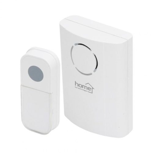 SOMOGYI Home DB 1050DC vezeték nélküli csengő, 100 m hatótáv, 36 változatos stílusú dallam, egyedi kódolás tanuló funkcióval