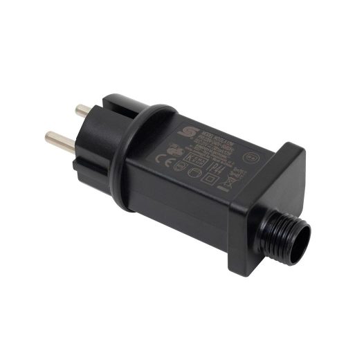 SOMOGYI Home DLA 12W hálózati adapter fényfüzérekhez,  IP44, freccsenő víz ellen védett, kül- és beltéri kivitel, 31 V DC / 12 W
