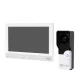 SOMOGYI Home DPV260 7 colos videó-kaputelefon szett, éjszakai kameramóddal, 30 féle csengetési dallammal, kitekintő funkcióval, érintőgombokkal, bővíthető