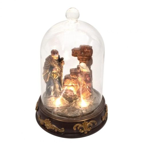 SOMOGYI Home DRM 6 Betlehem világító asztali dísz, 2db LED, beltéri, elemes működés