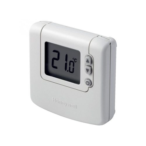 SOMOGYI Honeywell Home DT90A1008 digitális szobatermosztát, 5 - 35 °C, fűtés/hűtés, üzemváltás, öntanuló, öndiagnózis