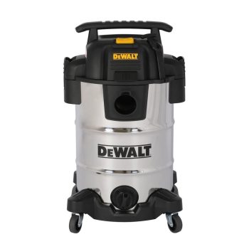   SOMOGYI DeWALT DXV30SAPTA száraz-nedves porszívó, rozsdamentes váz, készülékcsatlakozóval, 30 liter, 15 Kpa, 37,8 l/s, 8 tartozék, 1050 W