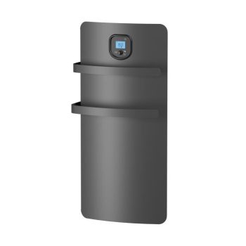   SOMOGYI Noirot E221124 RSS Anuri DY 1200 AN törölközőszárító, 1200 W, IP24 védettség, beépített ventilátor, gyerekzár, antracit szürke