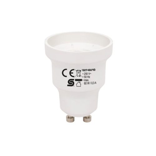 SOMOGYI Home E27-GU10 foglalatátalakító adapter, max. 0,3 A