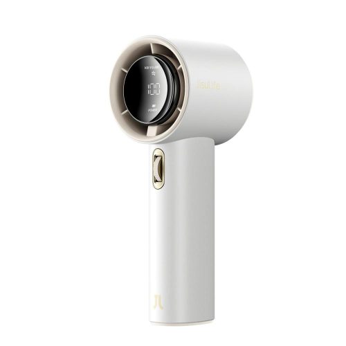 SOMOGYI JisuLife FA53PRO White kézi ventilátor, 2500mAh akkumulátor, LED kijelző, fehér