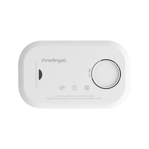 SOMOGYI FireAngel FA6813-EU szén-monoxid vészjelző, cserélhető elem, 10 év várható üzemidő, fehér