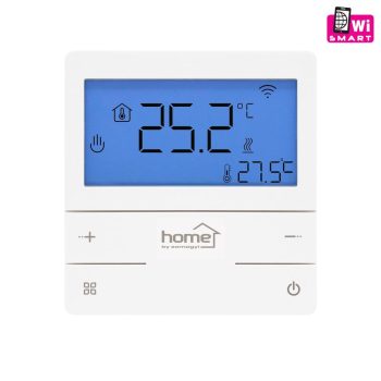   SOMOGYI Home FHT76WIFI okos termosztát elektromos fűtőszőnyeghez, LCD kijelző, heti programozás, padlószenzor