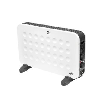   SOMOGYI Home FK345TURBO konvektoros fűtőtest ventilátorral, 2000 W / 1250 W, termosztátszabályozás, szabadon álló, túlmelegedés védelem, turbóventilátor funkció