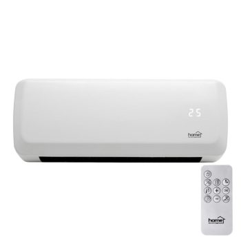   SOMOGYI Home FKF 42201 fali elektromos ventilátoros fűtőtest, 1000W/2000W, heti program, távirányító, fehér