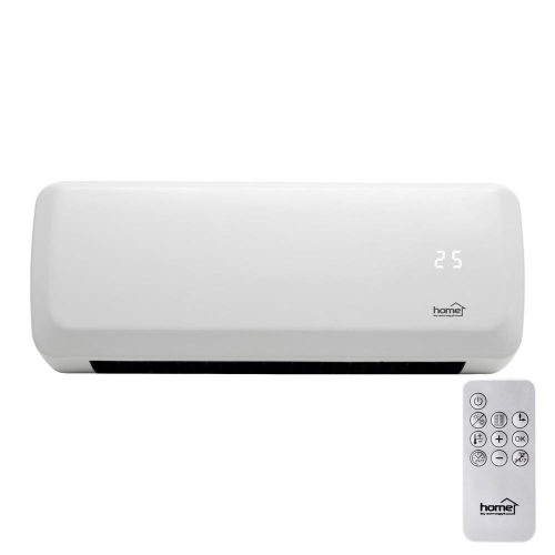 SOMOGYI Home FKF 42201 fali elektromos ventilátoros fűtőtest, 1000W/2000W, heti program, távirányító, fehér
