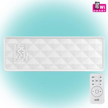   SOMOGYI Home FKF 54202 fali ventilátoros SMART fűtőtest, 1000W/2000W, fali, fehér