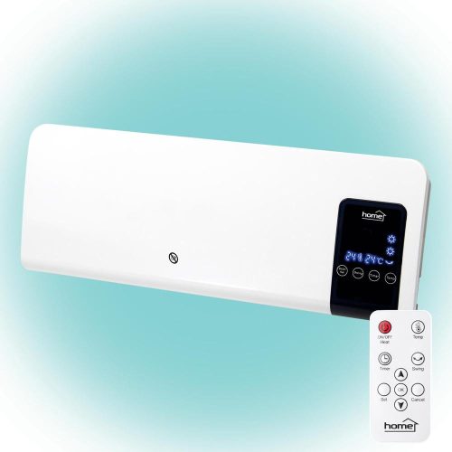 SOMOGYI Home FKF 59201 fali ventilátoros fűtőtest, 1000W/2000W, stop program, távirányító, fehér