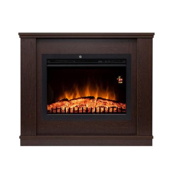   SOMOGYI Home FKKF 02 + FKKI 03 KIT FKK Milano beépíthető elektromos látványkandalló kerettel, bükk