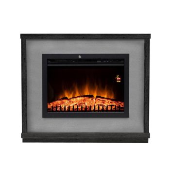   SOMOGYI Home FKKF 04 + FKKI 03 KIT FKK Palermo beépíthető elektromos látványkandalló kerettel, tölgy