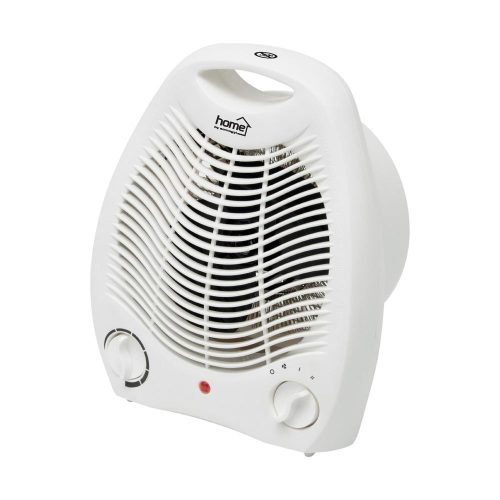 SOMOGYI Home FK 1 hordozható elektromos ventilátoros fűtőtest, 1000W/2000W, fehér
