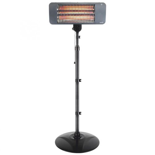 SOMOGYI Home FK 272 álló karccsöves kültéri hősugárzó, 650W/1350W, IPX4 védelem