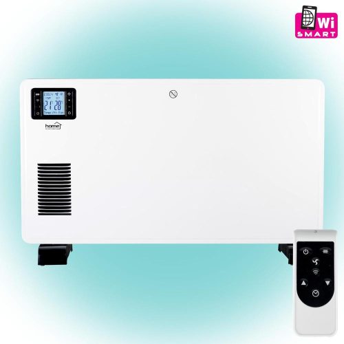 SOMOGYI Home FK 350 WIFI szabadon álló SMART konvektor fűtőtest, 1000W/1300W/2300W, távirányító, fagyőr funkció, fehér