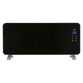   SOMOGYI Home FK 430 WIFI álló vagy falra szerelhető SMART konvektor fűtőtest, 1000W/2000W, edzett üveg előlap, fekete