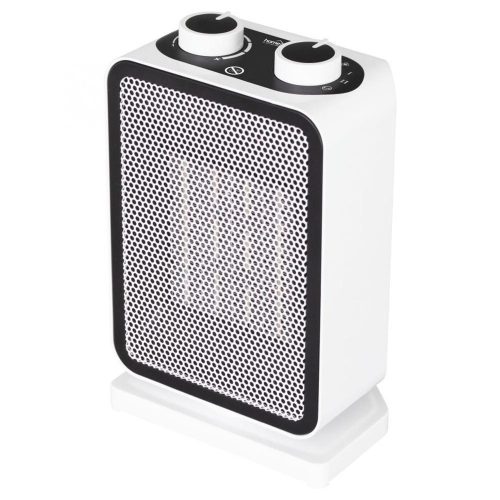 SOMOGYI Home FK 51 álló elektromos kerámia fűtőtest, 1000W/1500W, oszcillálás, mechanikus termosztát, fehér