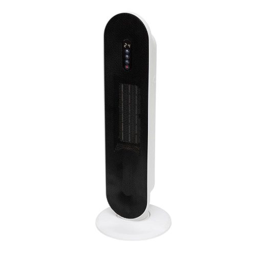 SOMOGYI Home FK 54 álló elektromos kerámia fűtőtest, 1400W/2000W, oszcillálás, elektronikus termosztát, távirányító, fehér