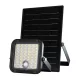 SOMOGYI Home FLP1500SOLAR szolár paneles LED reflektor, PIR mozgásérzékelő, 1500 lumen, 88 db SMD LED, 2 üzemmód, IP65