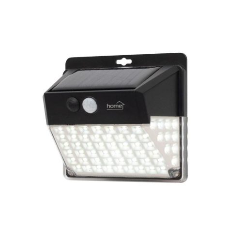 SOMOGYI Home FLP22SOLAR napelemes LED reflektor, 250 lumen, mozgásérzékelő, 3 világítási mód, IP65