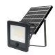 SOMOGYI Home FLP600SOLAR napelemes LED reflektor, 40 db SMD LED, 600lm, mozgásérzékelő, IP65 védettség, szolárpanel, távirányítható