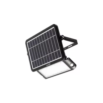   SOMOGYI Home FLP 1000 SOLAR, szolárpaneles LED reflektor, PIR mozgásérzékelő, 1000 lm, 6000 K, 7200 mAh