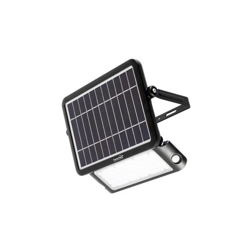 SOMOGYI Home FLP 1000 SOLAR, szolárpaneles LED reflektor, PIR mozgásérzékelő, 1000 lm, 6000 K, 7200 mAh
