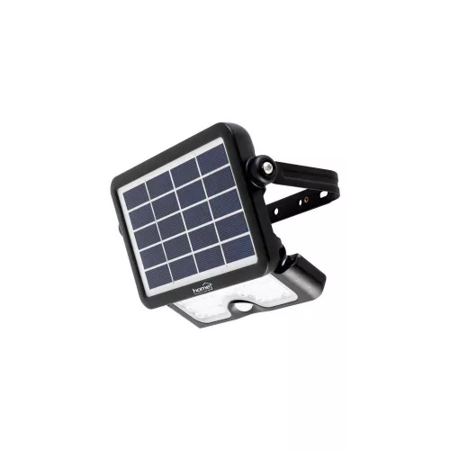 SOMOGYI Home FLP 500 SOLAR, szolárpaneles LED reflektor, PIR mozgásérzékelő, 500 lm, 6000 K, 3000 mAh