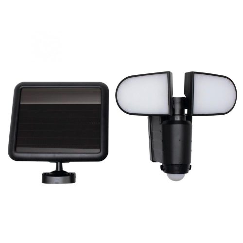SOMOGYI Home FLP 5 SOLAR, szolárpaneles LED reflektor, PIR mozgásérzékelő, 500 lm, forgatható reflektorok, 1500 mAh, ~60 perc üzemidő