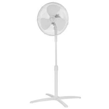   SOMOGYI MIDEA FS40-21M álló ventilátor, 40 cm-es lapátátmérő, állítható magasság, 3 fokozat, 40W, fehér