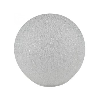   SOMOGYI Home GLE 15/WW, EVA gömb dekoráció, rugalmas alapanyag, 2 db LED, 15 cm átmérő