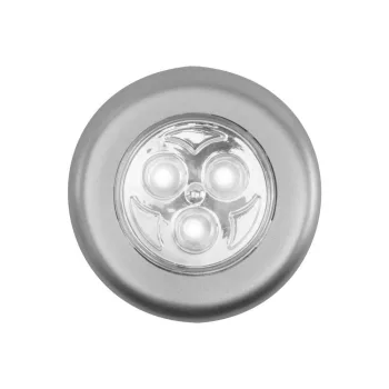   SOMOGYI Home GL 03 bútorvilágítás, 3 LED, hidegfehér, nyomógombos, öntapadós felület