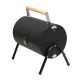 SOMOGYI Home GR01 hordozható asztali grill, faszén, faszénbrikett, nyitott vagy zárt fedél, 2 rostély, 2 széntartó rács, 22 cm rostélymagasság asztaltól