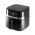 SOMOGYI Home HGAF8 digitális air fryer, forrólevegős fritőz, 8 liter kapacitás, 2000 W, hőmérsékleti tartomány 80 – 200 °C