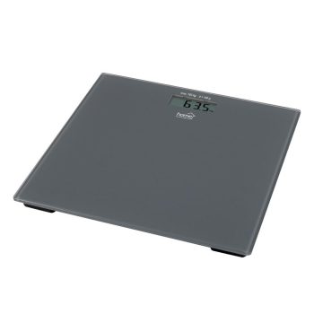   SOMOGYI Home HG FM 12 fürdőszobai mérleg, méréshatár 180 kg, mérési pontosság 100 g, LCD kijelző