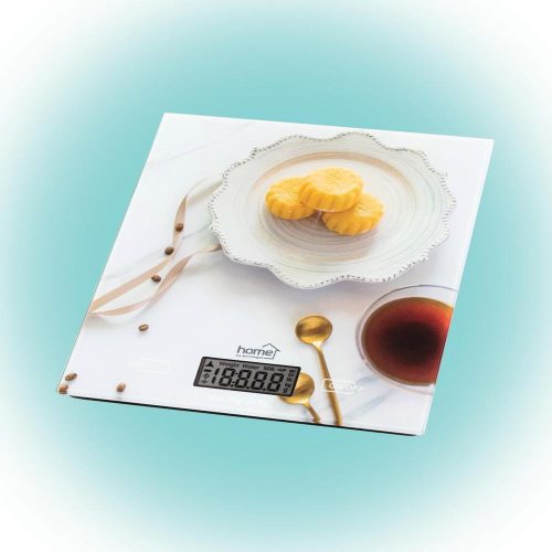 SOMOGYI Home HG M 05 konyhai mérleg, méréshatár 5 kg, mérési pontosság 1 g, tára funkció, automatikus kikapcsolás