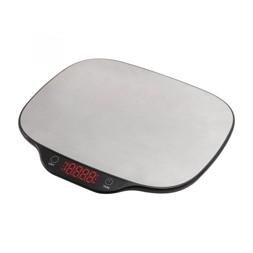 SOMOGYI Home HG M 15 konyhai mérleg, méréshatár 15 kg, mérési pontosság: 1 g, tára funkció, világító piros LED kijelzővel, automatikus kikapcsolás,