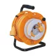SOMOGYI Home HJR 24-30 kábeldob, 27 + 3 m, IP20 kivitel, H05VV-F 3G1,0 mm2 kábel, védőkapcsoló, max. 2300 W, fém talp