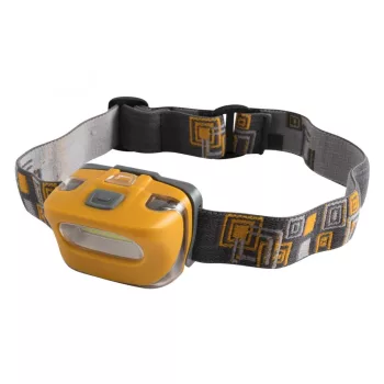   SOMOGYI Home HLP 4 LED fejlámpa, 260 lm, 3 W COB LED, dönthető lámpafej, állítható fényerő