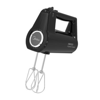   SOMOGYI Midea HM0293N kézi mixer, 5 sebesség + turbó fokozat, 400 W, fekete