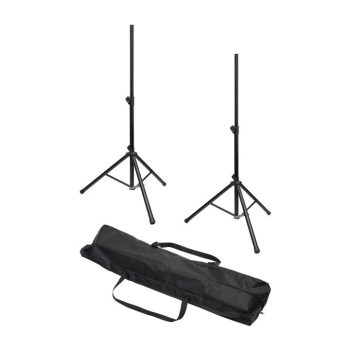   SOMOGYI SAL HT922 hangdoboz állvány, 35mm-es átmérő, 2db-os kivitel, állítható magasság, táskával